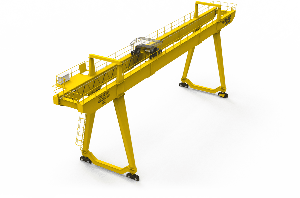 Козловой кран с консолью