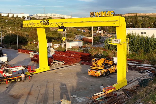 Таль козлового крана L-образного типа