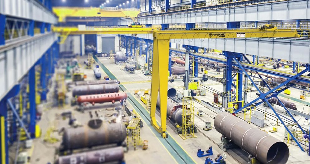 Полукозловой кран