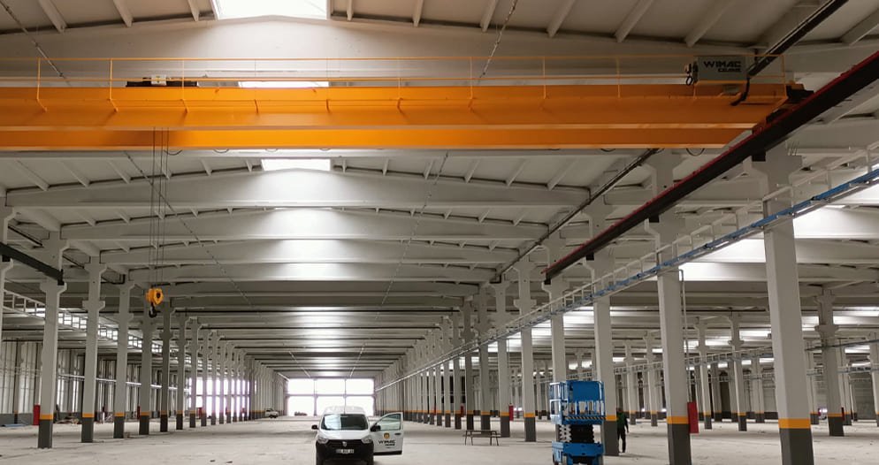 Двухбалочный мостовой кран — вид 3