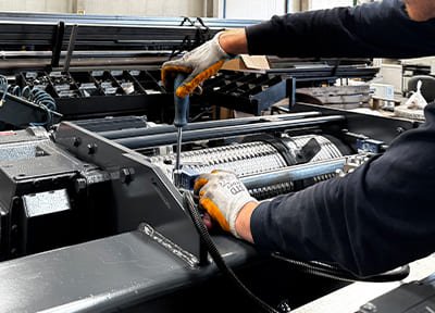 Производство двухбалочной тали