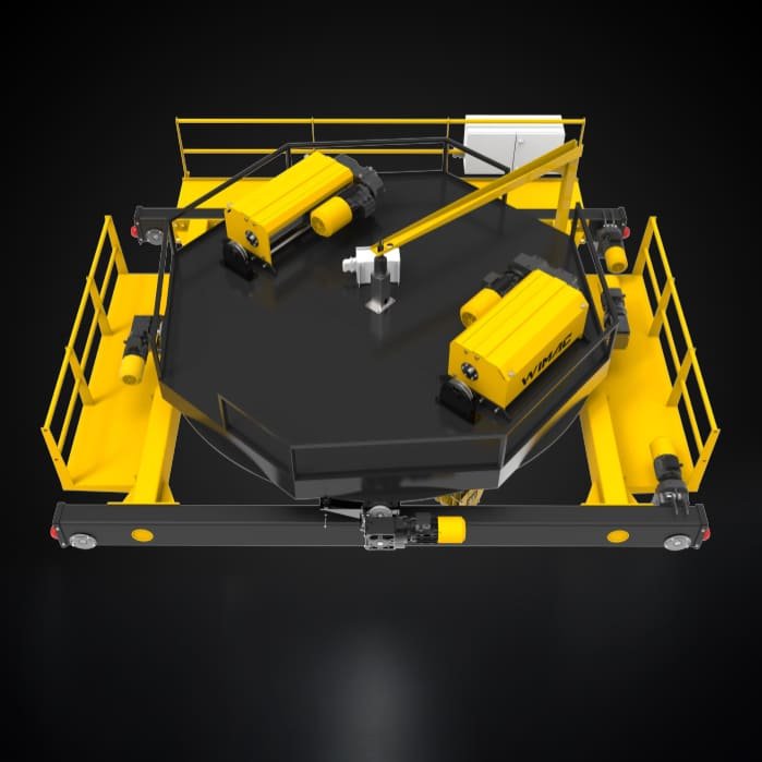 Двухбалочная канатная таль — стандартная тележка Турция