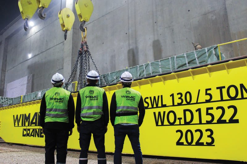 Производственный завод Wimac Crane в Конье, Турция — производство мостовых кранов