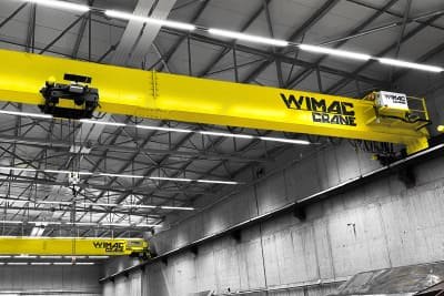 Промышленный мостовой кран большой грузоподъёмности